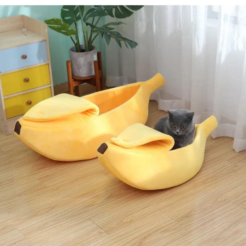 Cama de Banana para Gatos e Cachorros - Web Confiança