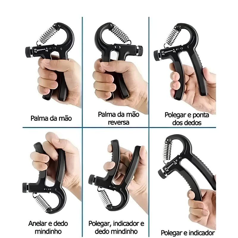 Hand Grip Ajustável - Para Antebraços, Mãos e Punhos