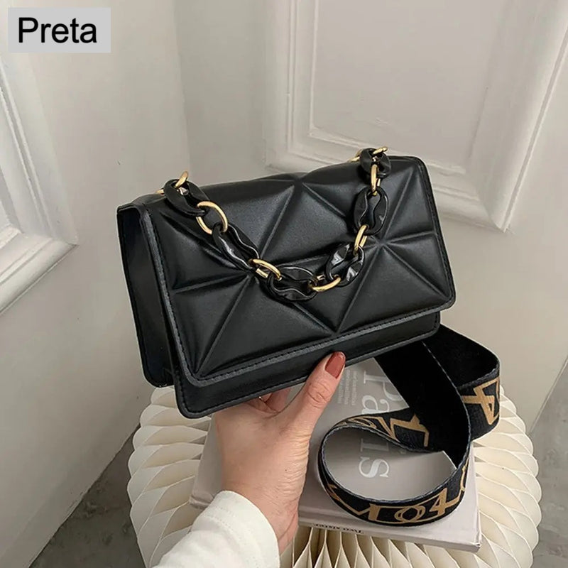 Bolsa Elegante em Couro Premium